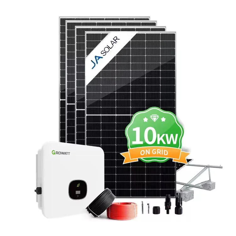 Solar Panel Lithium Battery Solar Energy System 10KW Hybrid Camper Van RV Home Off Grid Solar Power System Full Kit