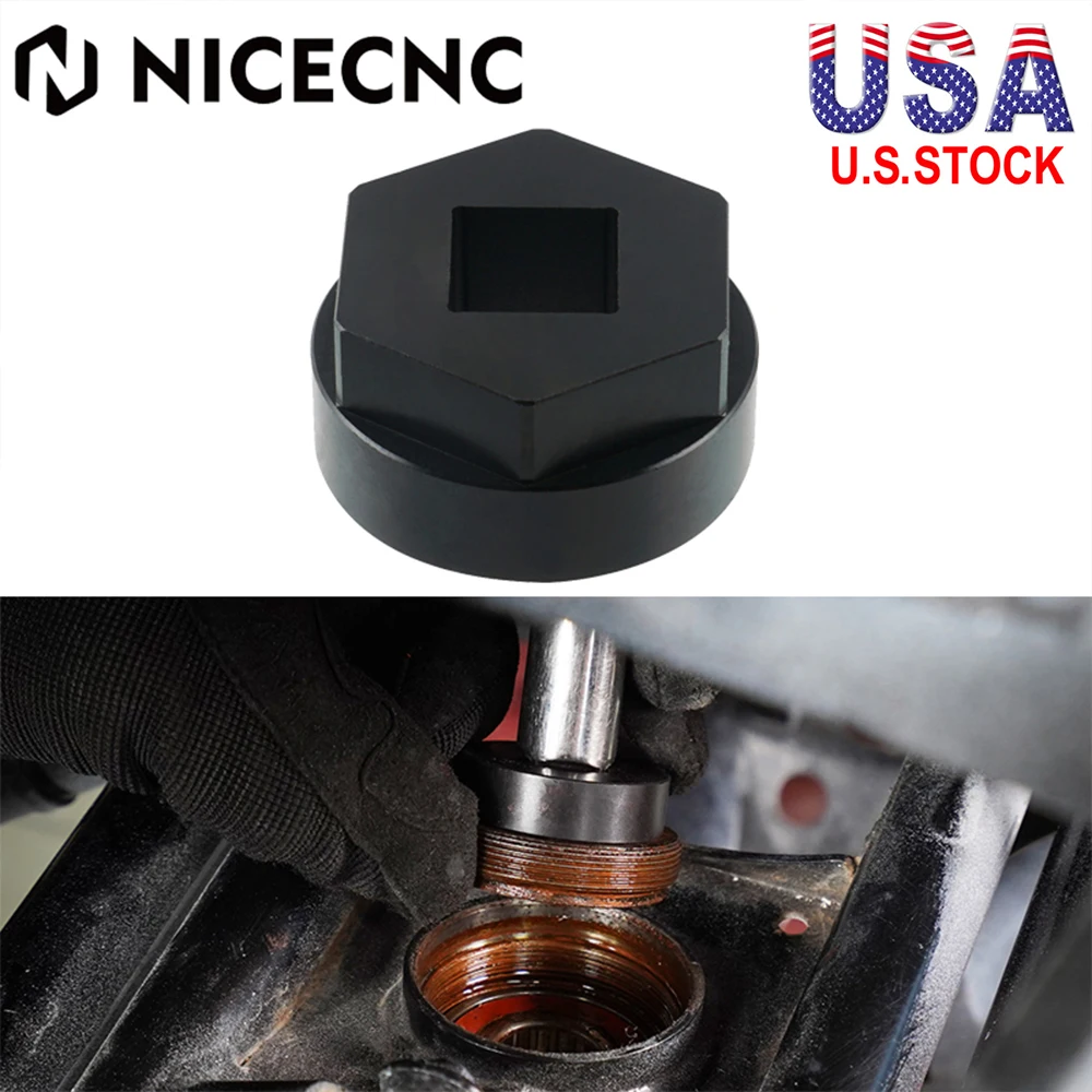 Universal Steering Stem Bearing Nut Removal Tool Removing Bolt For Yamaha YFZ450 Raptor 125 250 350 660 700 Banshee 350 Blaster