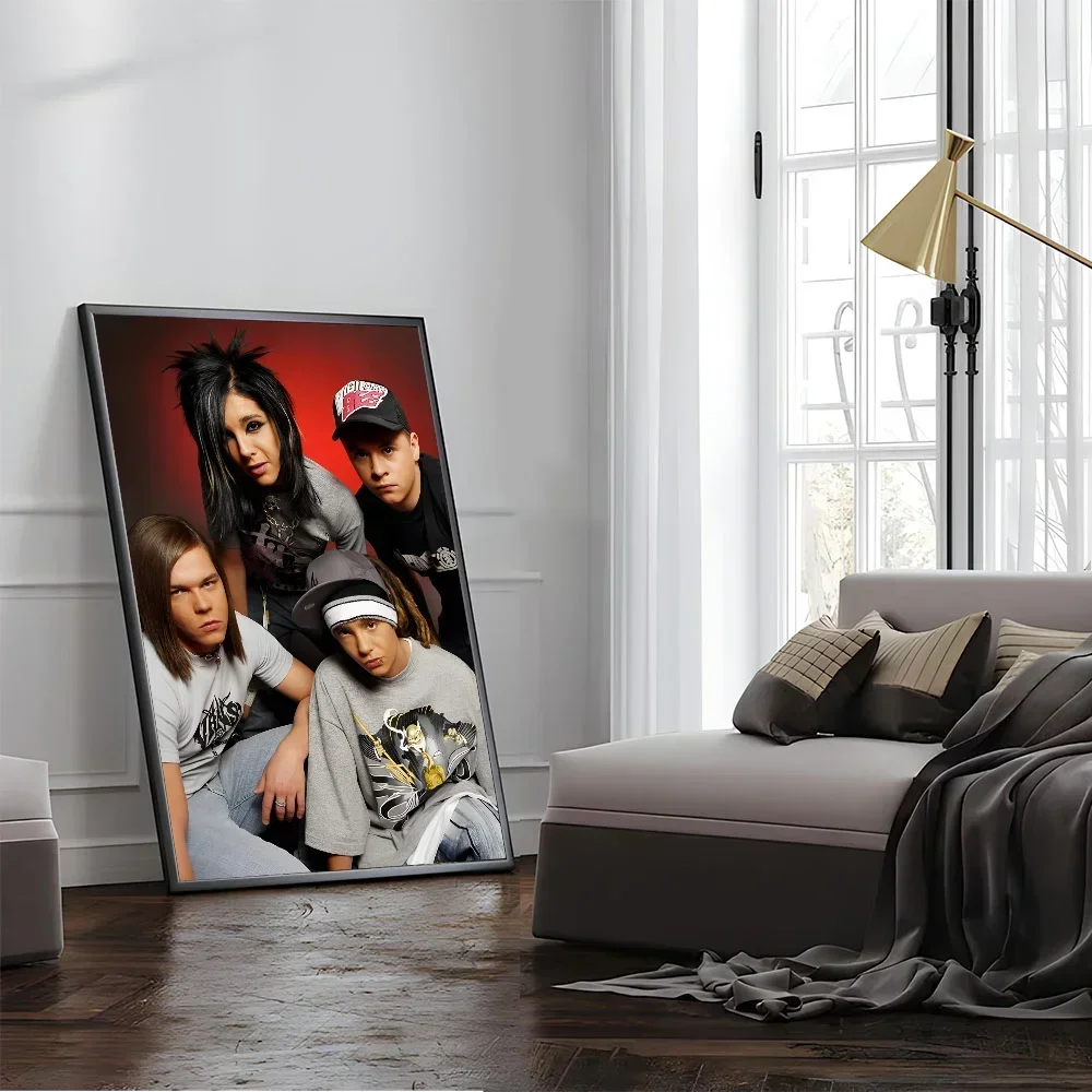 T-tokio H-hotel Band Whitepaper Poster Waterproof Paper Sticker Coffee House Bar Posters Wall Stickers