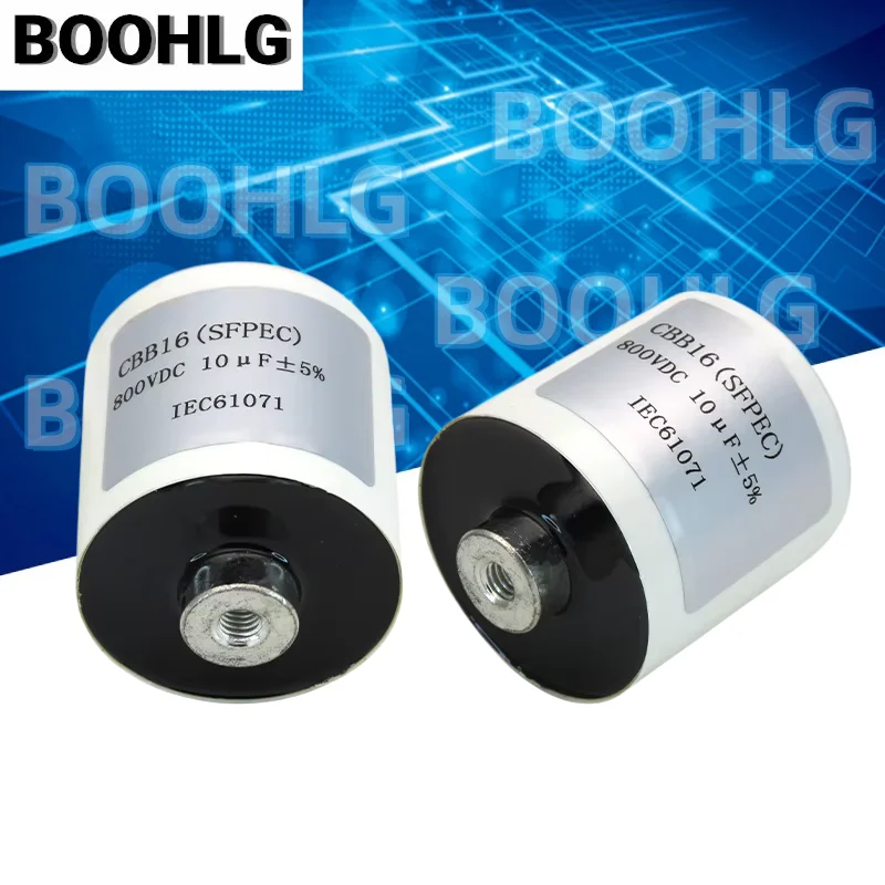 

1PCS CLB 800V 10UF DC Filter Bus Support Film Capacitor