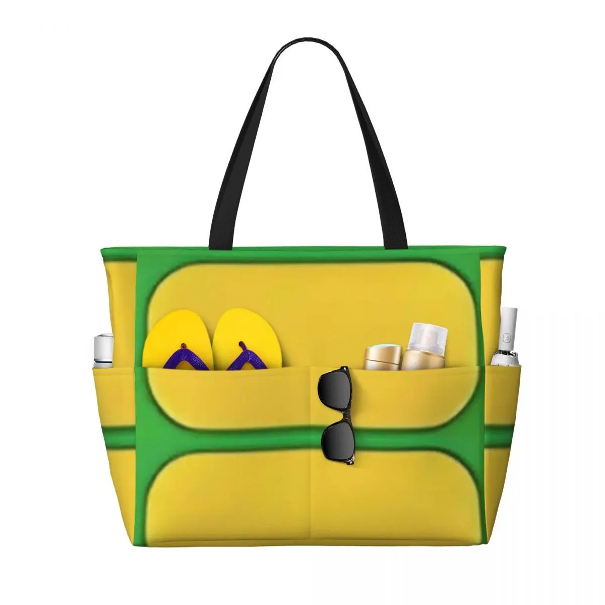 

Ash Ketchum Beach Tote Bag Sport Gym Yoga Duffle Large Tote Bag Women Travel Bag Fitness bag