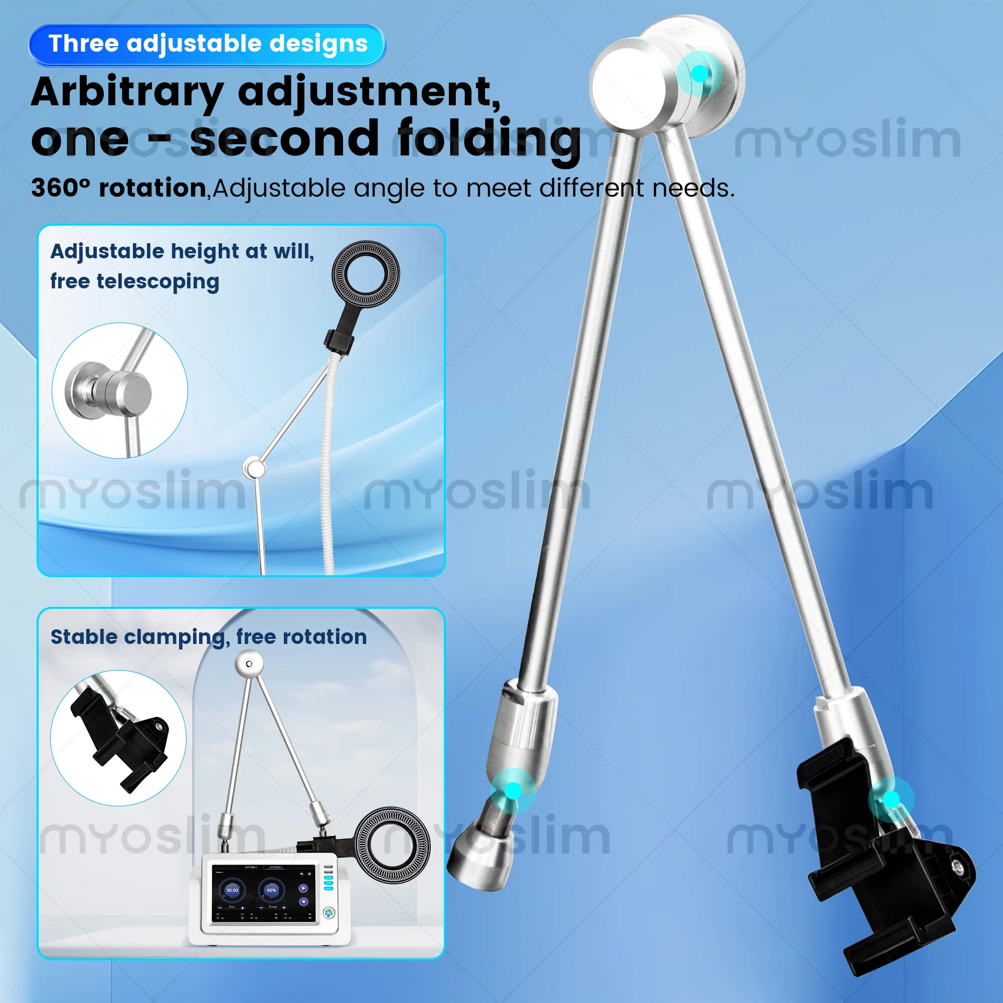 High Energy Electromagnetic Muscle Activation System Deep Tissue Body Care Machine for Wellness Studio and Fitness Training