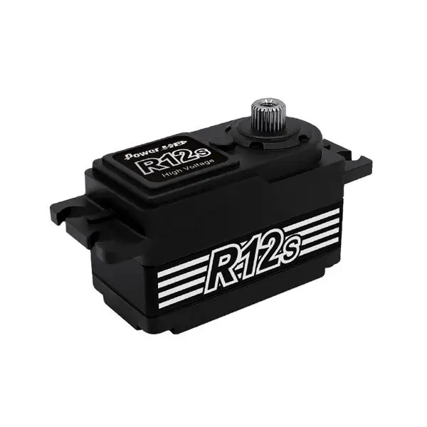 

Power HD R12S 12KG High Torque Brushless Metal Gear Servo 6.0-8.4V for Rc 1/10 Electric Car