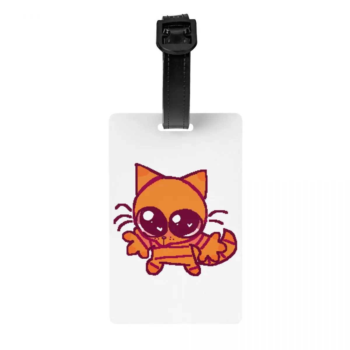 

Dog&Man Cartoon Luggage Tags for Travel Suitcase Privacy Cover ID Label