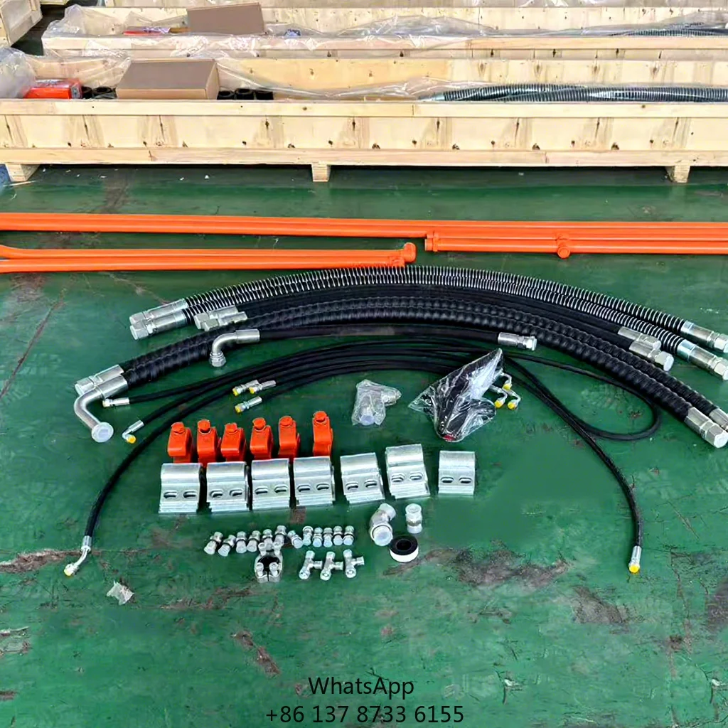 

ZX245 Excavator Aux Installation Hydraulic Breaker Piping Kits Pipe Line