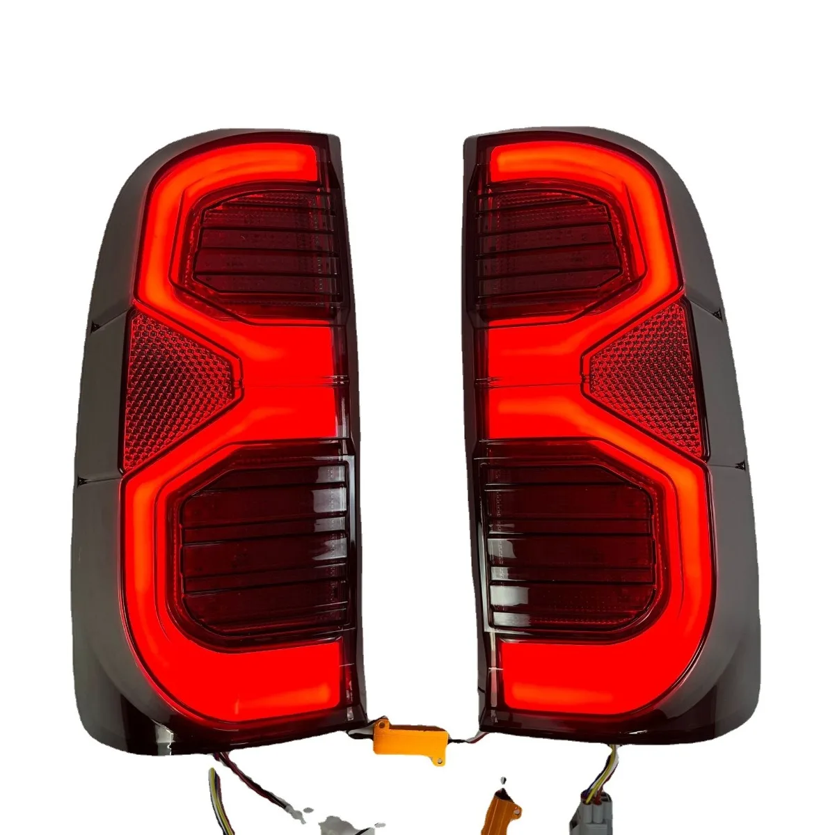 For Toyota Hilux Vigo 2004-2015 Left Right Rear LED Taillight Taillamp Tail Lights Assembly Wide Light Corner Lamp