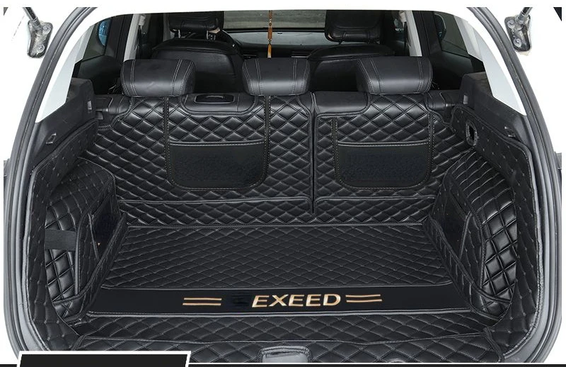 Custom Trunk Mat For Exeed LX ET-i PHEV 2023 2024 Chery Durable Cargo Liner Boot Carpets Accessories Interior Cover