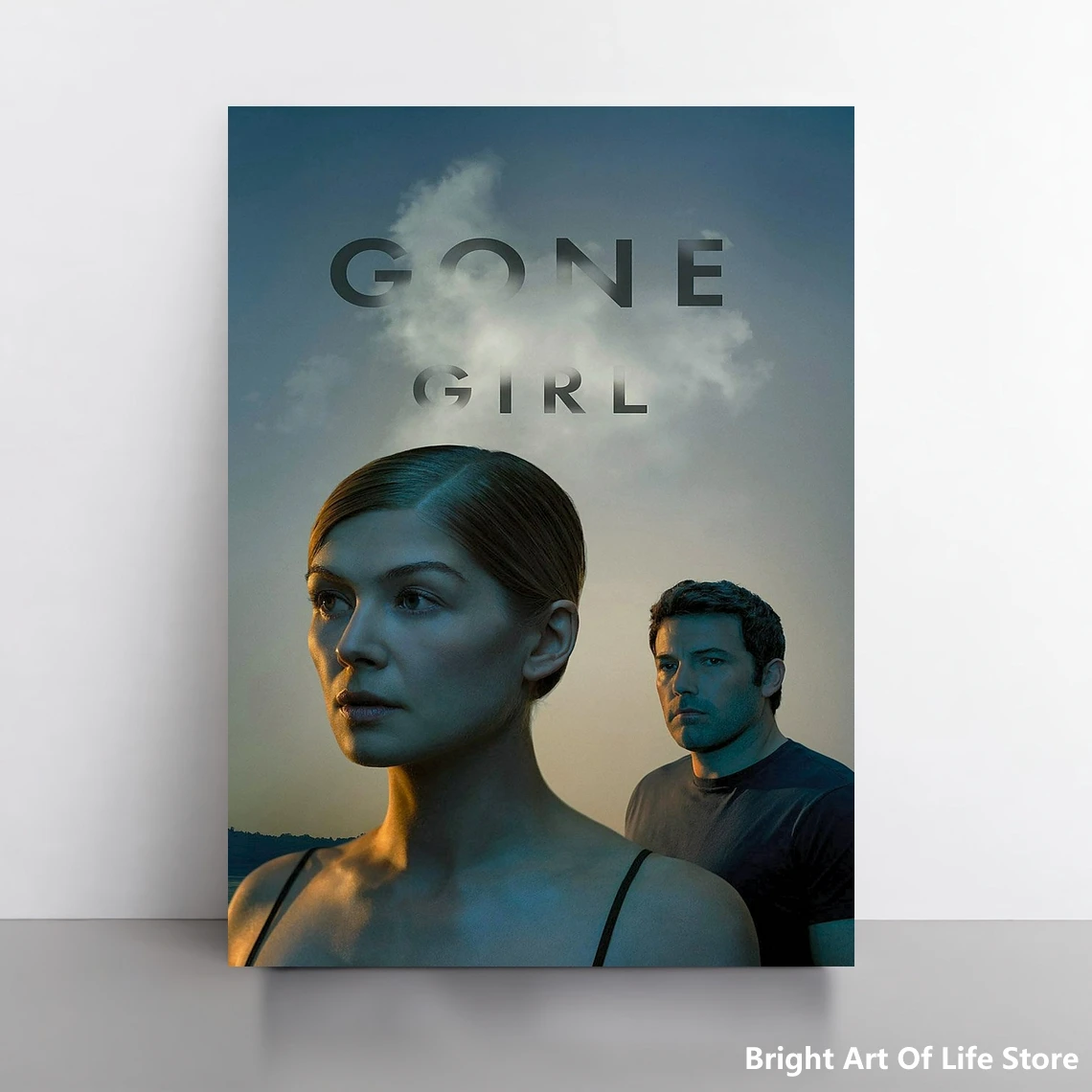 Gone Girl Movie Poster Star Art Cover Photo Canvas Print (Unframed)