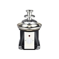 3 Tiers Chocolate Fountain Melting Pot Electric Mini Chocolate Fondue