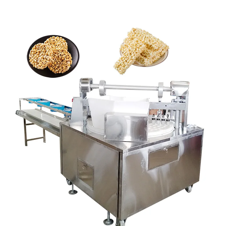 Machine commerciale de formage de barres protéinées de grain d'avoine élargie