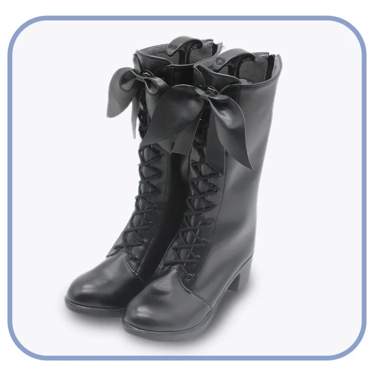 Hoshikawa Sara Cosplay Schuhe Anime Zubehör PU Leder Schuhe Halloween Karneval Stiefel Vtuber Cosplay Requisiten Nach Maß