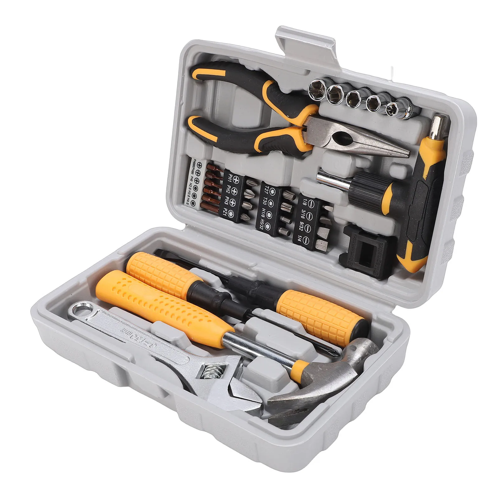 

Набор из 30 предметов: магнитный Т-образный ключ-трещотка и отвертки для домашнего ремонта, набор инструментов для бытового и механического ремонта