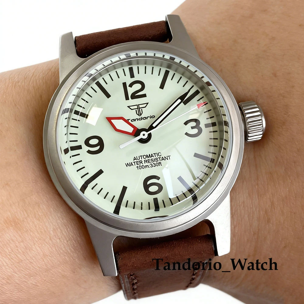 Tandorio 36mm Automatic Watch Miyota 8215 100m Water Resistant