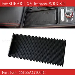 Car Center Console Slide Roller Cup Holder Blind Cover For SUBARU XV Impreza WRX STI 66155AG100JC Car Accessories