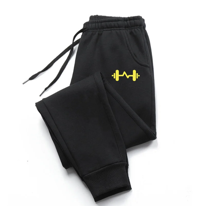 

2025 autumn and winter new men's ankle pants small foot pants draw rope design sports running pants casual pants