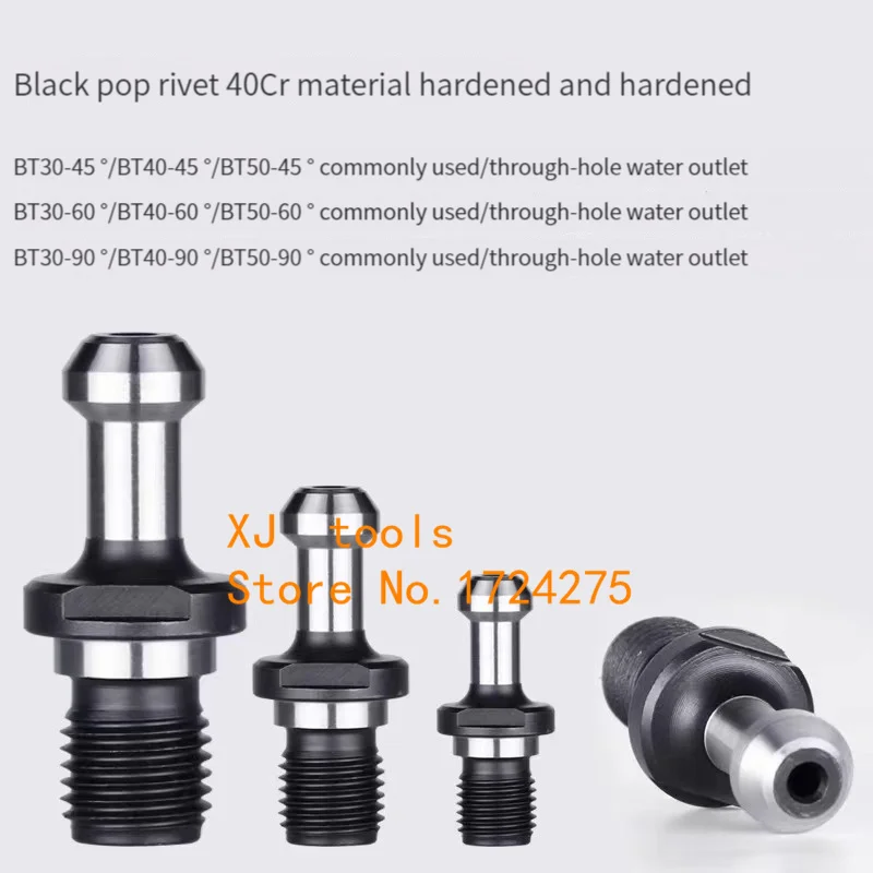 

NEW 1PCS/5PCS CNC BT Serie Pull Stud BT30 BT40 BT50-45 60 90 Degree Pulling Nails Used Coordinate BT30/40/50 Tool Holder