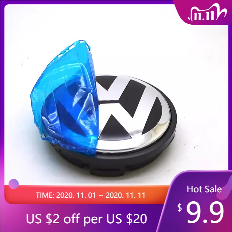 

4pcs 55mm 56mm 65mm 70mm for VW Volkswagen Jetta MK5 Golf Passat 3B7601171 1J0601171 Car styling Wheel Center Caps Hubcap Cover