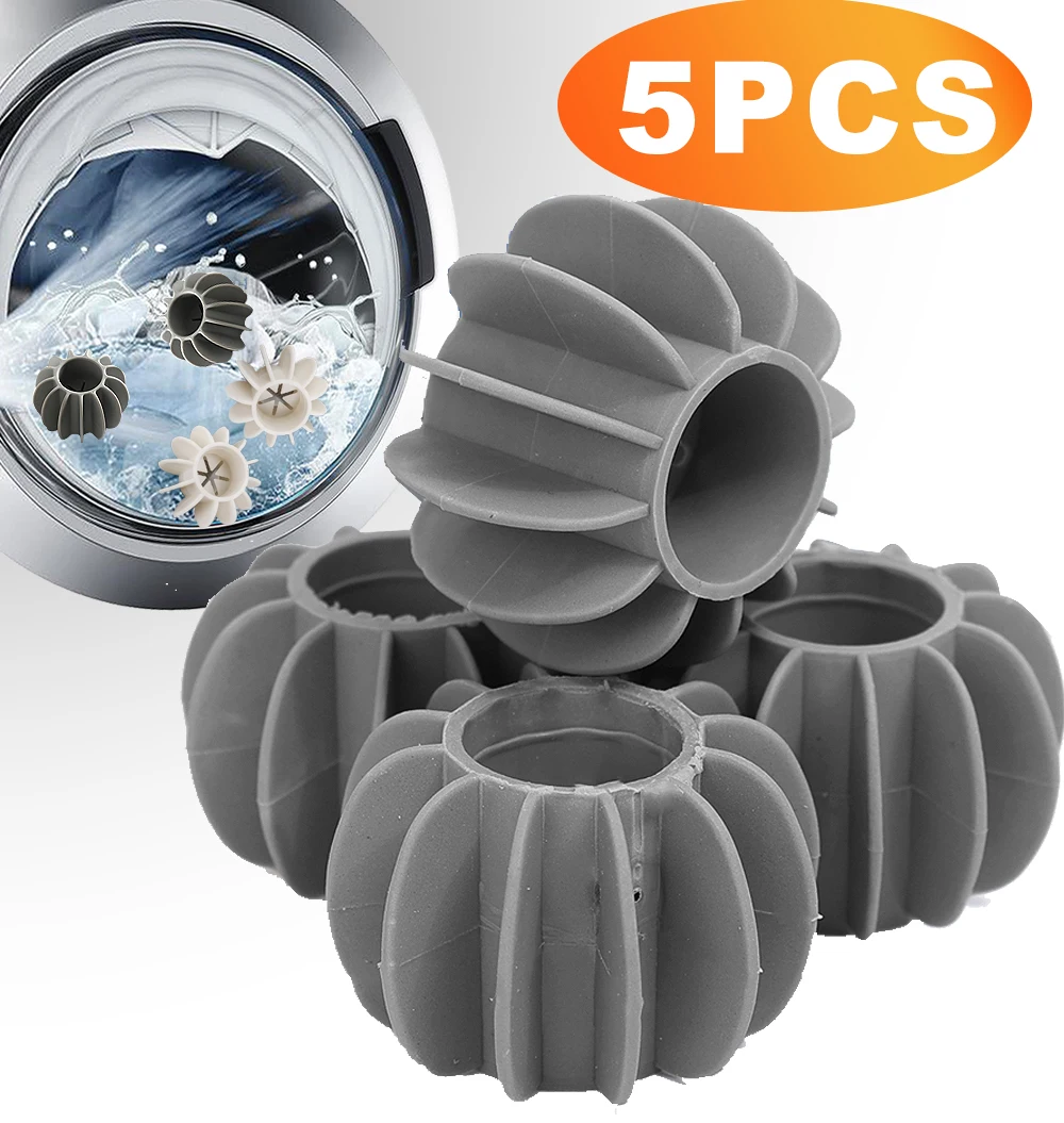 Anti-tangle Laundry Ball Reusable Silicone Magic Cleaning Balls Tools for Home Washing Machine Decontaminate Household Supplies