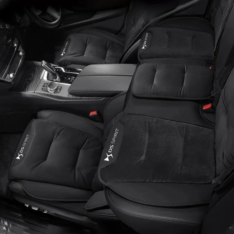 

Фланелевой чехол на автомобильное сиденье для DS SPIRIT DS3 DS4 DS5 DS6 DS7 Зимняя теплая плюшевая подушка для переднего/заднего автомобильного сиденья Аксессуары для салона автомобиля