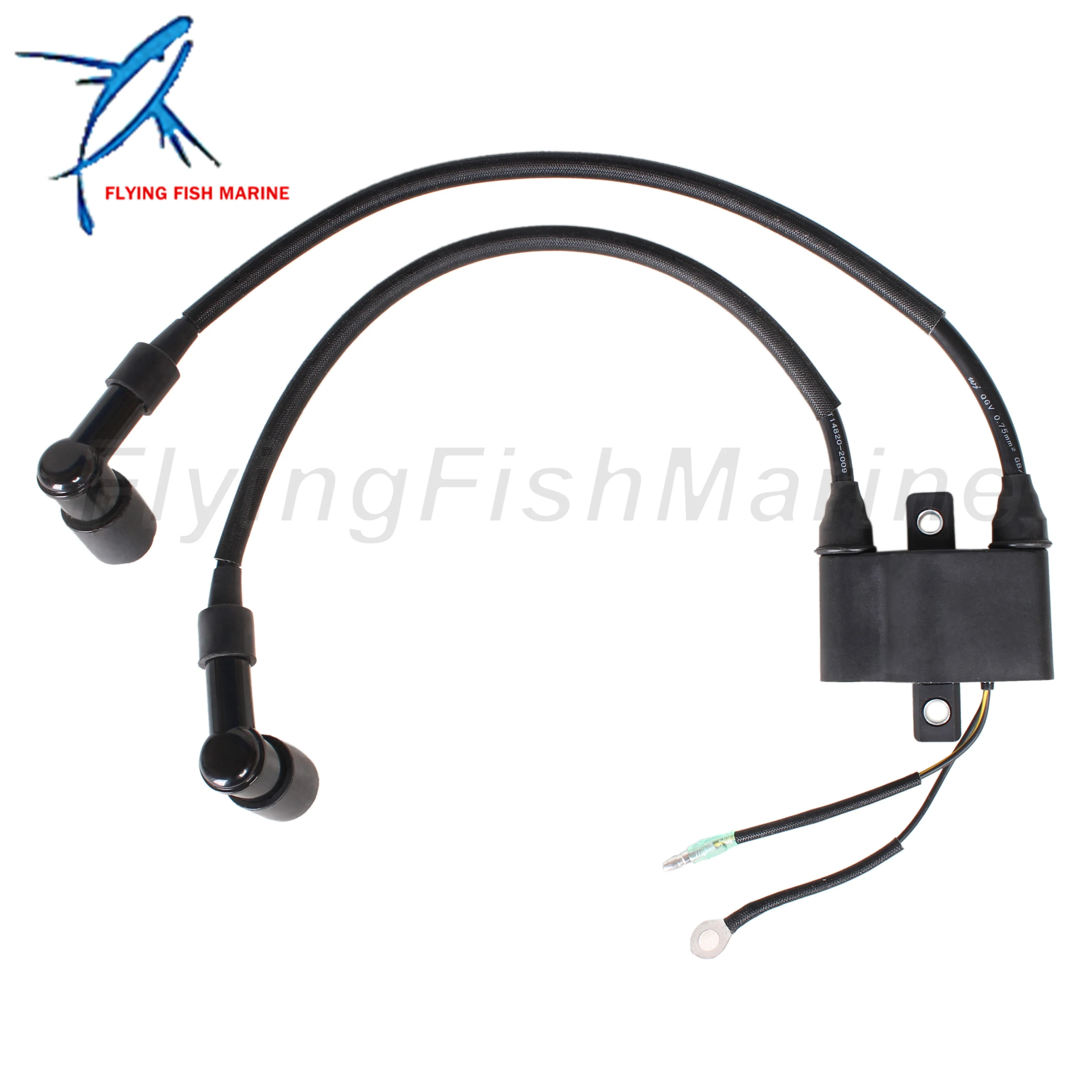 Outboard Motor 3A0-06048-1 3A0060481 3A0060400/1 18-5133 Ignition Coil for Tohatsu Nissan 25HP 30HP, 803706A1/A3 for Mercury