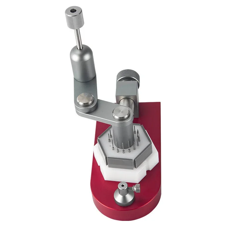 New Watch Repair Tool: Strap Remover with 360° Rotating Tip, Strap Adjuster, Metal Body, Includes Screwdriver/Punch Attachments