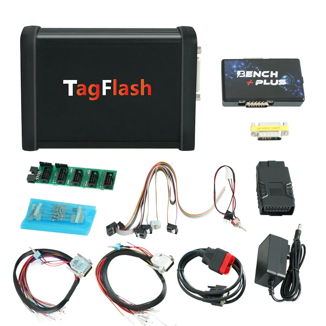 TagFlash Ecu Programmer Support BENCH/BOOT/BDM/JTAG Read TCU Car Truck Motorbike ECU Chip Tuning PK KT200