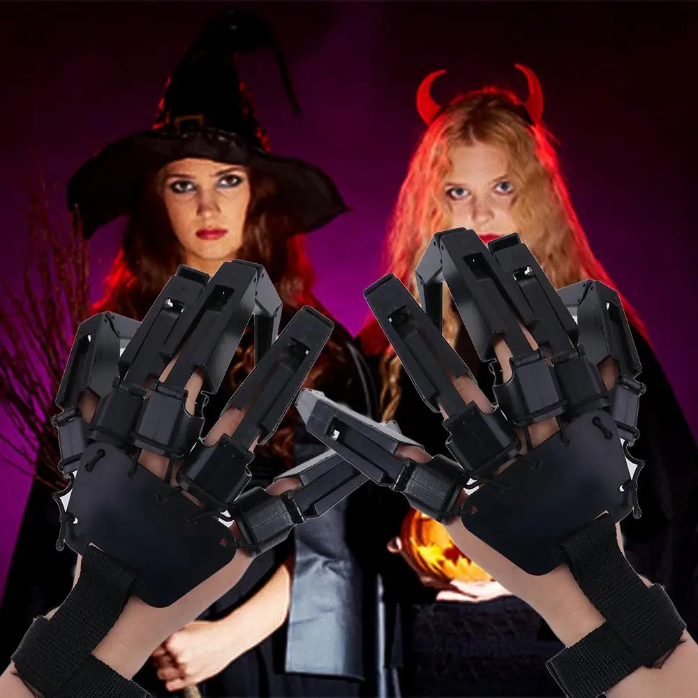 

Halloween Halloween Articulated Fingers Finger Glove Cosplay 3D Articulated Finger Scarry Fake Fingers Flexible
