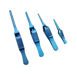 Titanium SERREFINE Straight/Cruved/Angle Jaw Atraumatic Tips Arterial vascular clamping clipper Ophthalmic Surgical Instruments