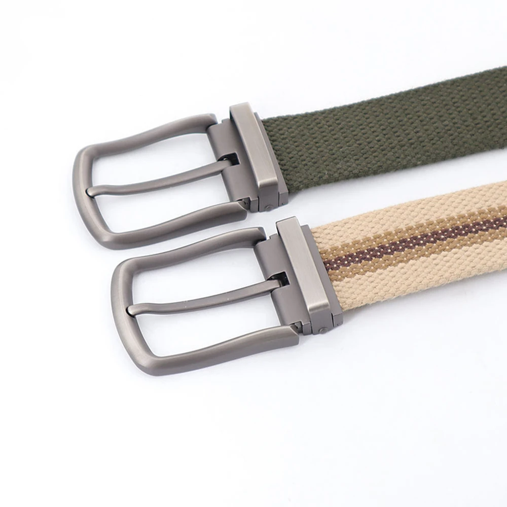 

3.8cm Belts For Man Canvas Belt Single Pin Tongue Buckle Belt Jeans Man Belts Designer Belts Fashion Belts Man Mens Belt Buckle
