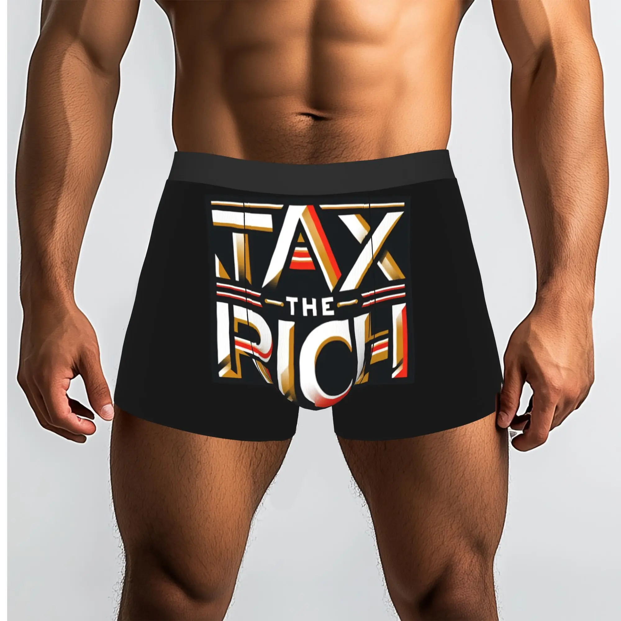 Tax the Rich   Labor Movement Solidarity Labor Movement Underpants Homme Panties Male Underwear Comfortable Shorts Boxer Briefs
