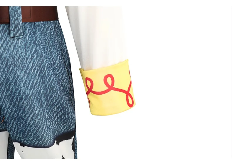 2026 Film-Spielzeugclub Jessie Cosplay Kostüm Cowboy Woody Auftrittssets für Kinder Oberteil+Hose 2-teilige Kleidung Mädchen Karnevalsoutfits – Detail 7