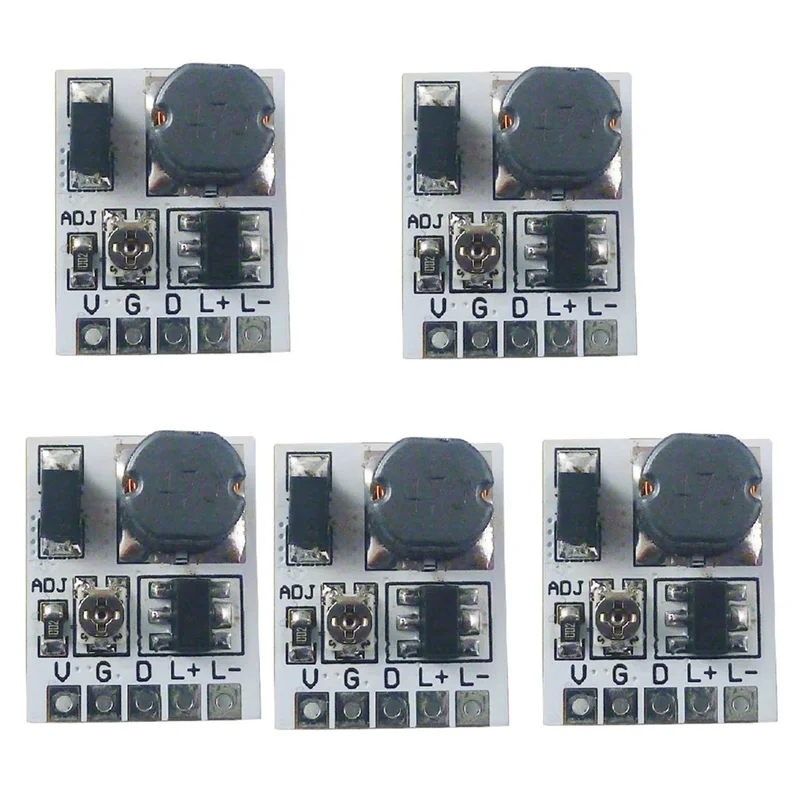 

Y43A-LD24AJTA_MINI DC 6-25V 12V 24V LED Dimming Control 0-910MA Constant Current Adjustable PWM LED Driver Module Board 5PCS