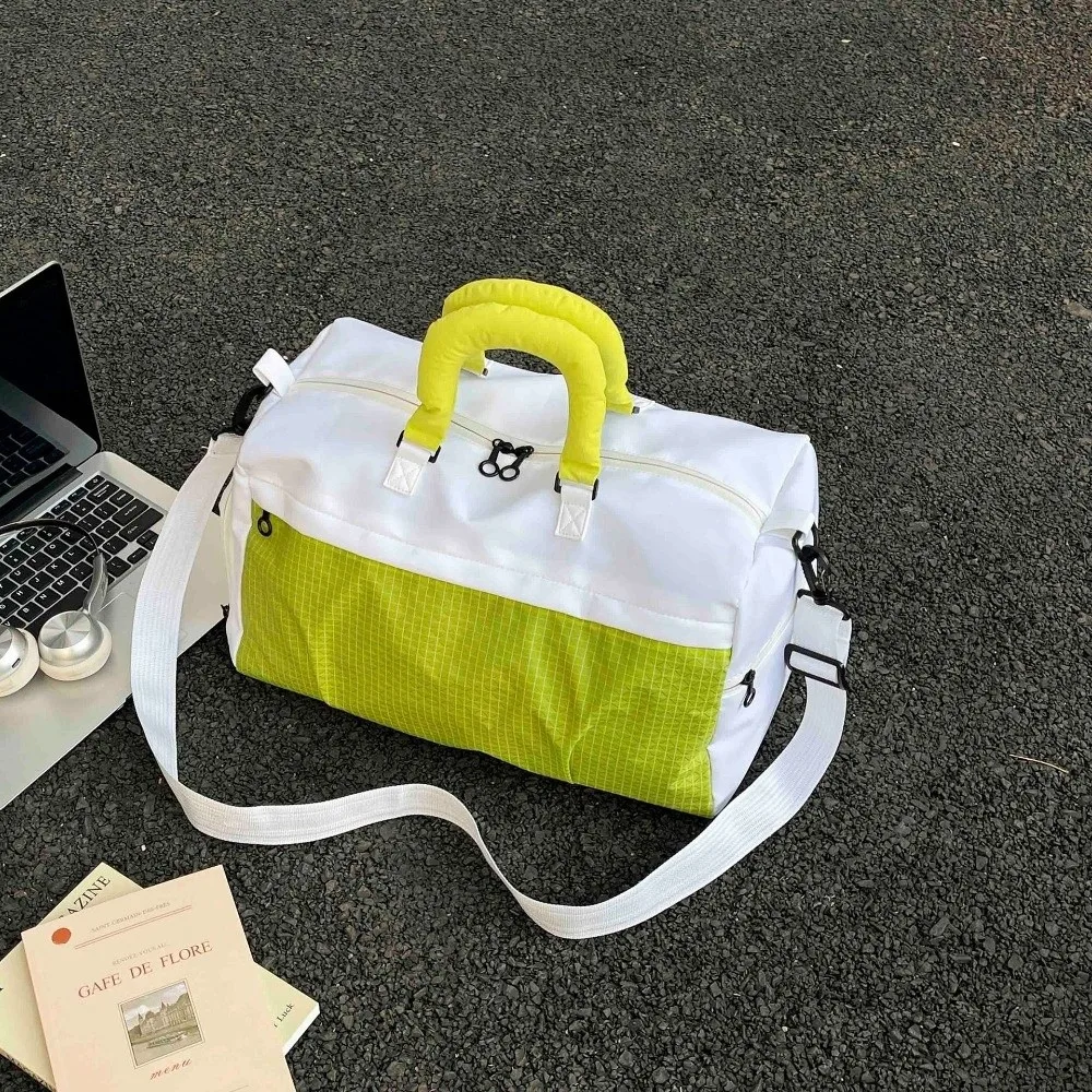 Convenient Travel Duffle Bag Large Capacity Korean Version Hand Luggage Bag Handheld Dry Wet Separation Fitness Bag