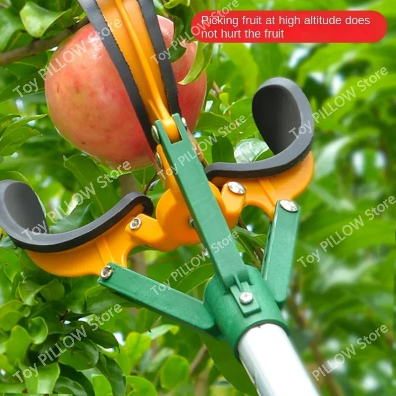 Apple Picking Tool Fruit  Telescopic Rod High-Altitude Claw   Peach Three Scratch  Pear -