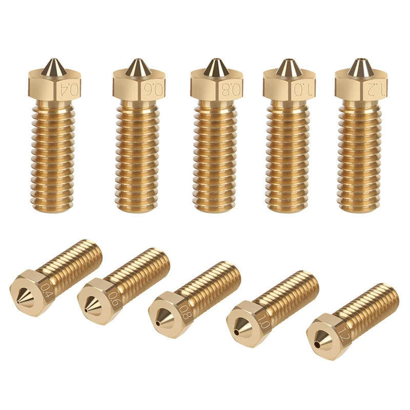 火山 CHT ノズル硬化鋼真鍮 3 穴ノズル E3D 火山 3D プリンタアクセサリー