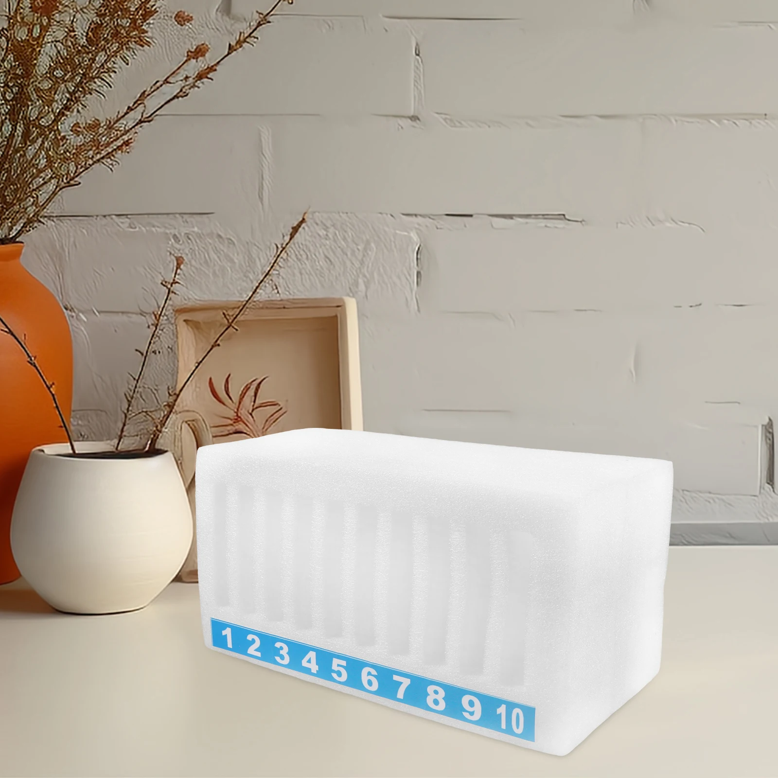 

10 Grids Phone Storage Box Desktop Organizer Multi-Compartment Classroom Office Accessories Tidy Phone Storage