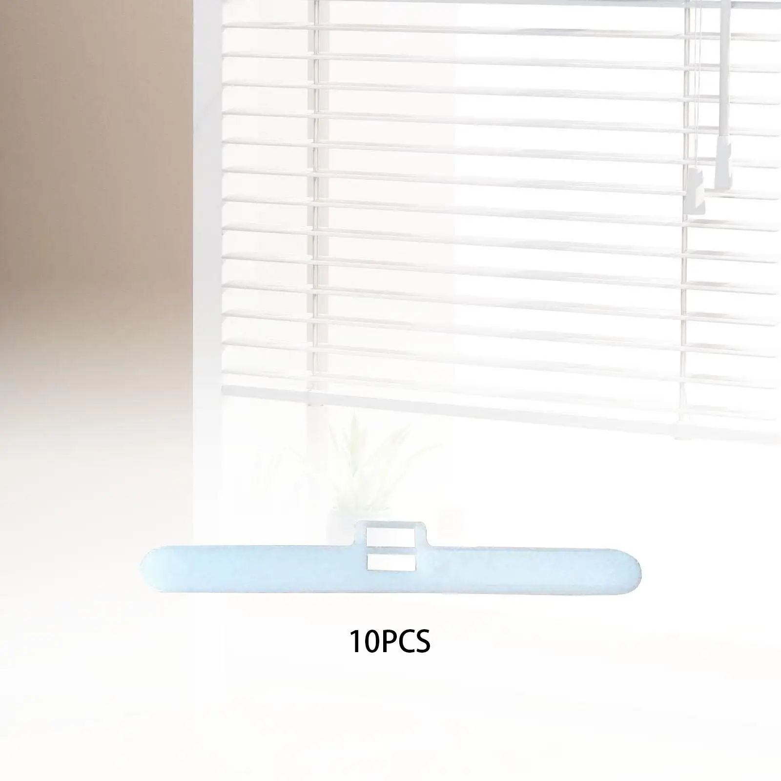 Double Hole Curtain Clip Vertical Blind Replacement Parts Repair Hanger Durable PP Hook for Home Window Slat Accessories