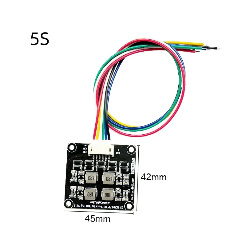 1.2A BMS 4S 5S aktywna płytka wyrównawcza baterii litowej Li-ion LiFePo4 Balancer kondensator balansujący transfer energii — zdjęcie produktu 5
