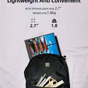 ZSUS 15.6 inch 1080p HDR 16: 9 Ánh sáng xanh thấp cho Xbox PS4/5 chuyển đổi điện thoại di động PC Text 6 Màn hình bán hàng bên ngoài cho điện thoại di động - 3