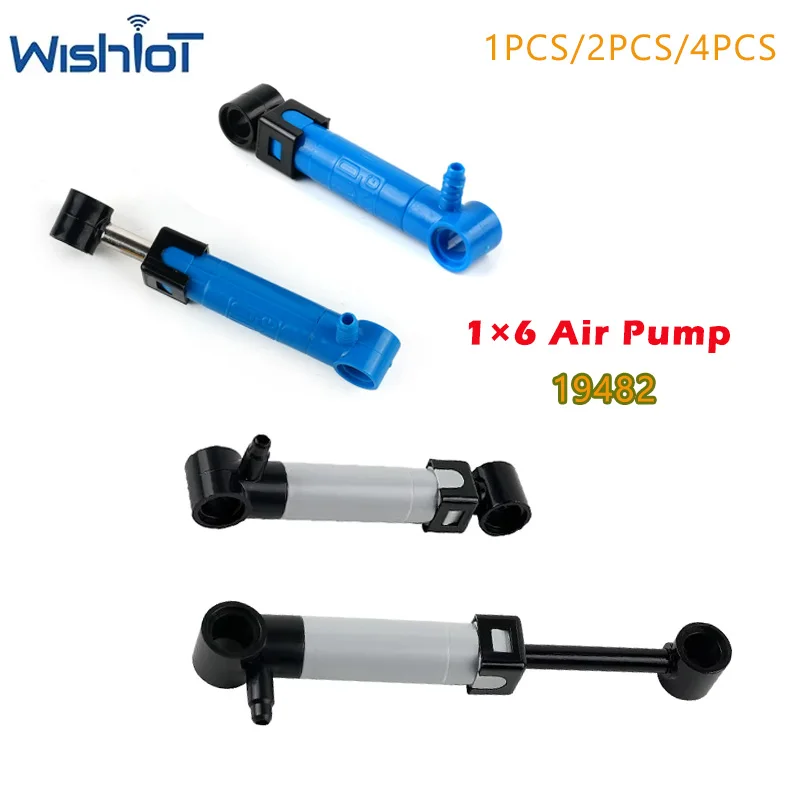 

MOC 19482 1*6 Air Pump Technology Building Blocks Parts Pneumatic Assembly Modified M-00010 Toys Small Bricks Model Accessories