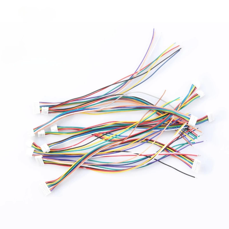 10Pcs/lot GH1.25 2P/3P/4P/6-pin JST GH series 1.25 male plug connector 28AWG wire single/double/same/reverse connector 1.25MM - Image 3