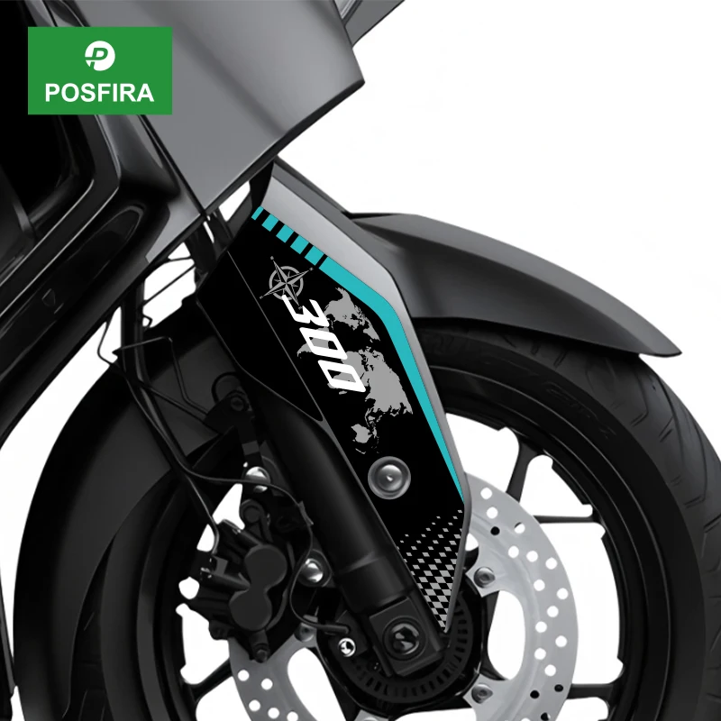 

Наклейки-декали POSFIRA на переднее крыло мотоцикла для Yamaha Xmax 300 X Max Xmax300 Tech Max 2023 2024 2025 2026 Аксессуары