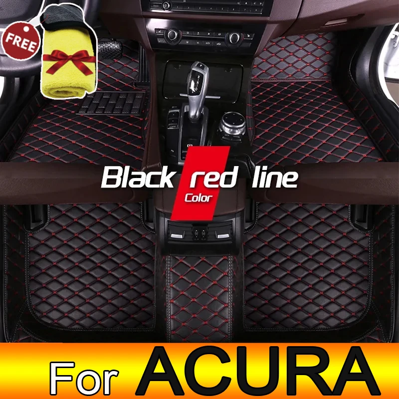 Car Floor Mats For ACURA MDX  RDX ZDX RL TL CDX cc TLX TSX RSX NSX ILX Legend Integra RLX Astra CL RSX MDX Car Accessories