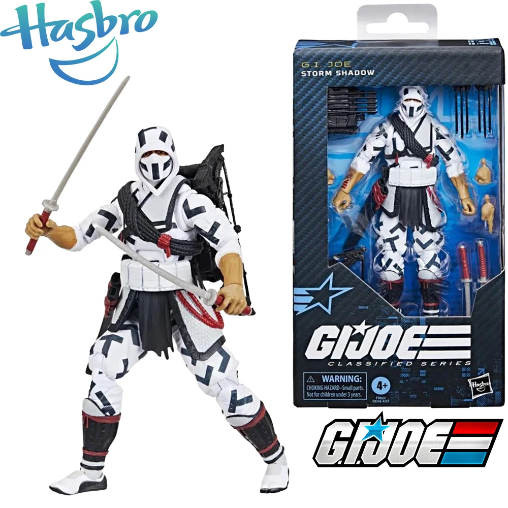 Pre Sale Original Hasbro G.i. Joe Classified Series #131, Storm Shadow (Ver. 2) Collectible 6 Inch Action Figures Model Toys