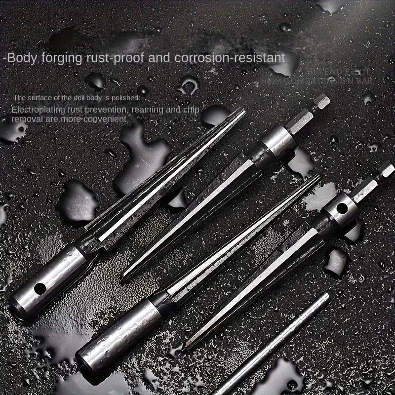 

Tapered Hex Reamer, Tapered Reamer, T Handle Taper Reamer, Reamer Tool, Bridge Pin Hole Handheld T Shape Hand Reamer