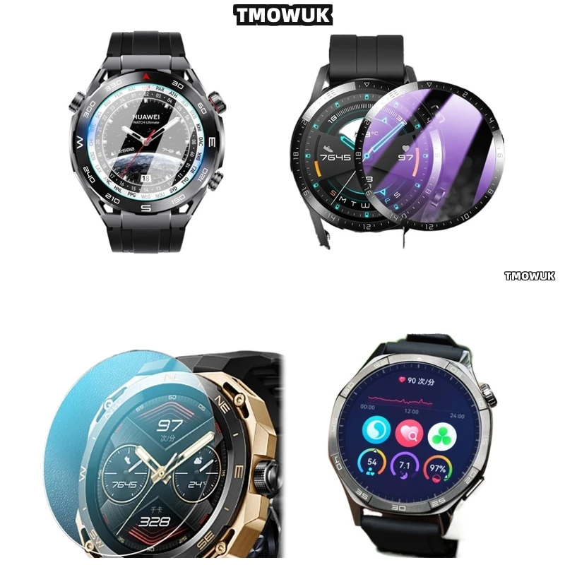 

For Huawei WATCH GT2 GT3 GT4 GT5 Pro Cyber Ultimate 41 42 43 46mm - 9H Hardness Screen Protector, Anti-Scratch, Anti-Shatter & O