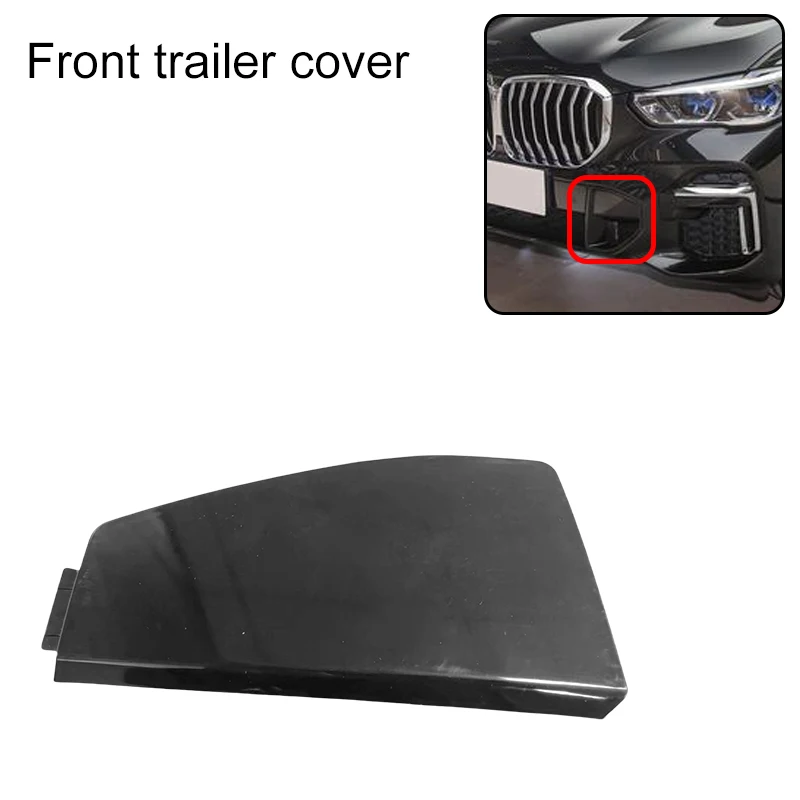 Black Plastic Car Front Bumper Tow Eye Hook Cap Cover 51118092124 51118069237 for BMW X5 G05 G18 M