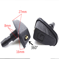 2 Pcs Car Water Spray Jet Nozzle Car Accessories for Daewoo Matiz Nexia Nubira Sens Tosca Winstorm For Acura MDX RDX TSX ZDX RL