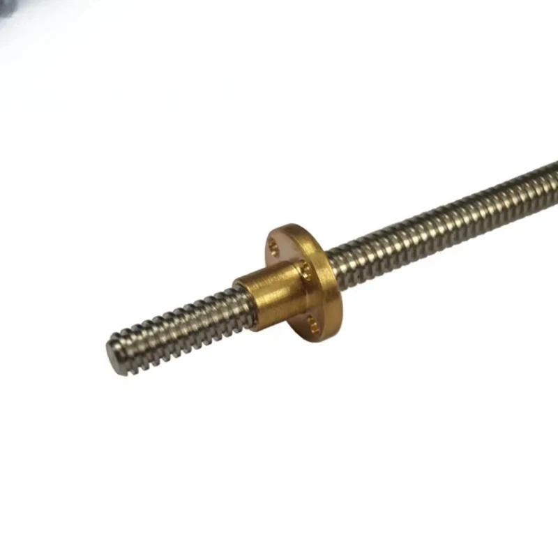 Chrome Steel 1/4 Threaded Rod Lead Screw 1.27mm mm Pitch
