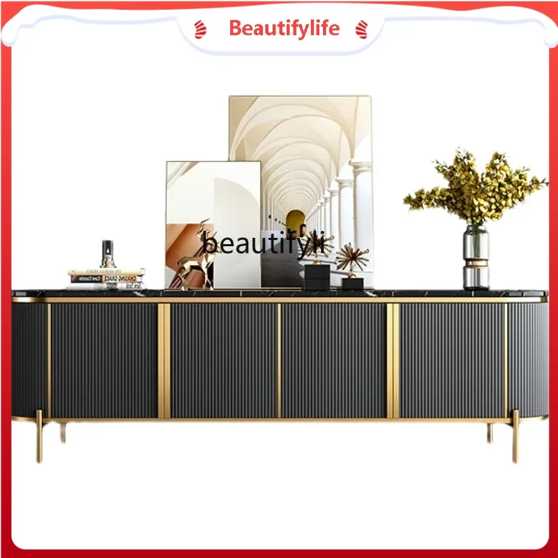 

K185 K185 American Coffee Table Combination Modern Minimalist Living Room Film and Television Cabinet Small Apartment TV Floor C